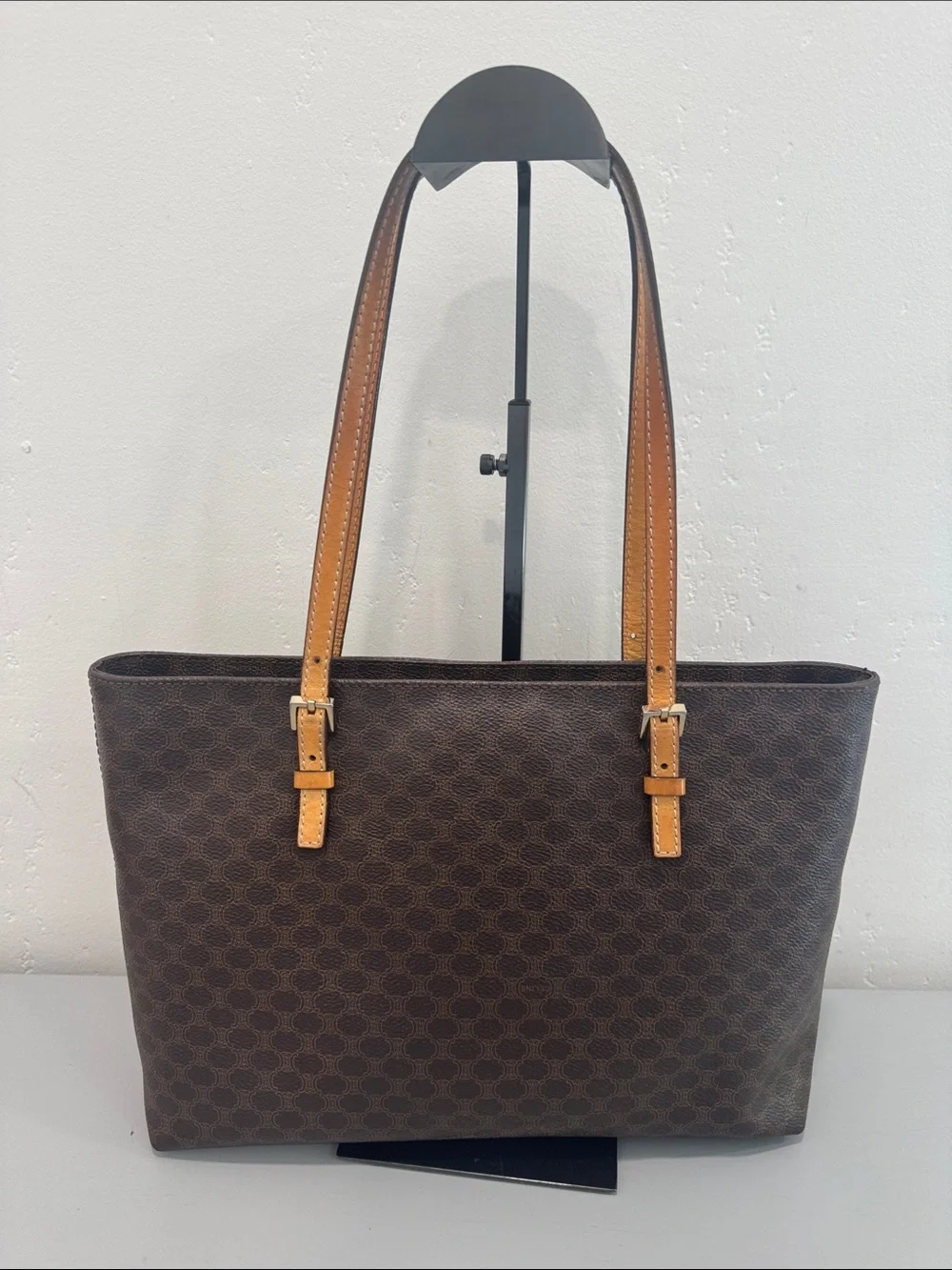 Celine macadem monogram shopper Tote